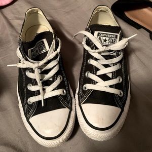 Converse Size 6 Women’s / Unisex Black Shoes